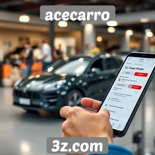 Análise das funcionalidades oferecidas pelo site acecarro